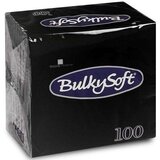 BulkySoft salveta crna 24x24cm 100/1 2sl (20 pak) Cene