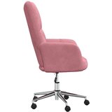  Stolica za opuštanje ružičasta baršunasta | shoptok.hr