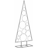  Metalno ukrasno božićno drvce crno 150 cm | shoptok.hr