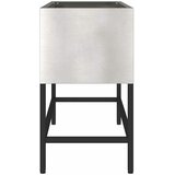  Povišeni Vrtni Planter Srebrno 60 x 26 x 45 cm Nehrđajući čelik | Eponuda.com