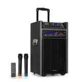 Auna DisGo Box, DVD prenosni PA sistem, 300 W maks., 2 x 10" woofer, DVD, BT | Shoptok.si