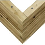  Vrtno cvetlično korito 70x40x45,5 cm impregnirana borovina | Shoptok.si