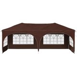  Zložljivi šotor za zabave 575 x 288 x 245 cm Rjava, (5000248604) | Shoptok.si