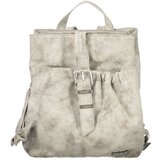 Desigual ženski ruksak s preklopom i lančićima 30x9x24 cm tamnosivi | shoptok.hr