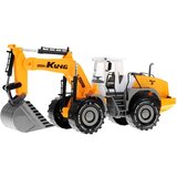  Traktor za igru &amp;quot;King&amp;quot; - 46 cm - žuti Slike