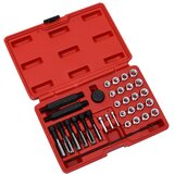 vidaXL 33-delni komplet za popravilo navojev svečk M8 M10 M12 | Shoptok.si