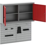  Set ormara za alate 3 kom. Crvena Čelik s prahom premazan | shoptok.hr