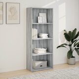  Regal za knjige boja hrasta 60x30x152 cm konstruirano drvo | shoptok.hr