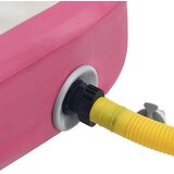 vidaXL strunjača na napuhavanje s crpkom 700 x 100 x 15 cm pvc roza | shoptok.hr