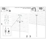 Sollux Lighting Obesna svetilka PASTELO 1 rdeča okra, (21626836) | Shoptok.si
