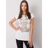 ex moda T-shirt-EM-TS-ES-21-531.14-ecru | Shoptok.si