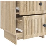  Noćni ormar Hrast sonoma 43 x 34,5 x 47,5 cm Konstruirano drvo | shoptok.hr