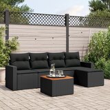  6-dijelni set vrtnih sofa od poliratana s jastucima | shoptok.hr