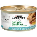  20 % popust na Gourmet Nature's Creations mokro mačjo hrano 36 x 85 g - Tuna s paradižnikom & rižem | shoptok.hr