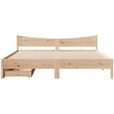 vidaXL Okvir kreveta s ladicama 200 x 200 cm od masivne borovine | shoptok.hr