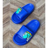 Gemre Blue children's flip-flops with Milos print | Shoptok.si