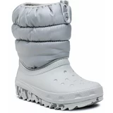 Crocs Škornji za sneg Classic Neo Puff Boot K 207684 Siva