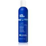 Milk Shake Cold Brunette Shampoo šampon za nevtralizacijo rumenih tonov za rjave lase 300 ml