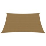  The Living Store Senčno jadro 160 g/m² taupe 2,5x2,5 m HDPE - Senčno Jadro, (21497241) | Shoptok.si
