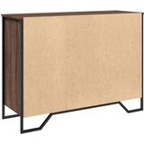  Komoda boja smeđeg hrasta 101x35,5x74,5 cm konstruirano drvo | shoptok.hr