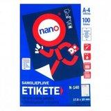NANO Etikete za laserske i ink-jet pisače, odljepljive , N-140, 17,8x10 mm, 100/1 Cijene