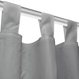 MIKRO Satenske Zavjese 2 kom s Tregerima 140x225 cm Sive | Eponuda.ba