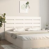  Uzglavlje bijelo 120 x 3 x 80 cm od masivne borovine | shoptok.hr