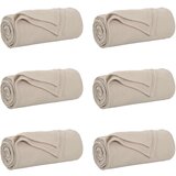  Pokrivači za bacanje 6 pcs Bež 170 x 130 cm Runo | shoptok.hr