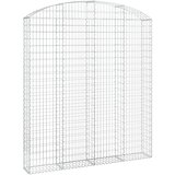  Gabionska košara s lukom 200x30x220/240 cm pocinčano željezo | shoptok.hr