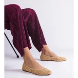 Gemre Beige woven ballet flats Salinela | Shoptok.si