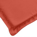  Jastuci za stolice 2 kom prošarano crvena 100x50x4 cm tkanina | shoptok.hr