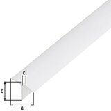 Alberts T-profil (D x Š x V: 2.600 x 25 x 18 mm, Plastika) | shoptok.hr