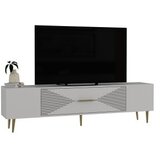 Hanah home tv polica Dekol1 white gold