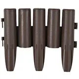 vrtne obrobe 270x240mm, svijetlo rujave boje, paket od 8 komada