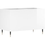 Ormarić za ploče sjajni bijeli 74,5x38x48 cm konstruirano drvo | shoptok.hr