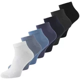 Jack & Jones Čarape 'BASS' plava / tamo siva / crna / prljavo bijela