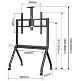 Xstand 55/100 L Podni pokretni nosač za TV | Eponuda.com
