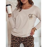 DStreet Bluzka damska oversize ICONIQ beżowa | Shoptok.si