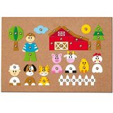 Woodyland Oglasna ploča sa životinjskim figurama set - | shoptok.hr