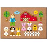 Woodyland Plutovinasta tabla z živalskimi figuricami Igralni komplet - | Shoptok.si