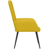  Stolica za opuštanje boja senfa baršunasta | shoptok.hr