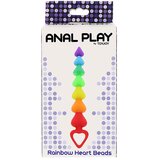 Toy Joy analne kroglice "rainbow heart beads" (R10276) | Shoptok.si
