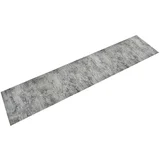 Kuhinjska preproga pralna beton 60x300 cm žamet