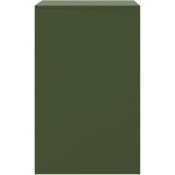  Noćni ormarići 2 kom maslinastozeleni 34,5 x 39 x 62 cm čelični | Eponuda.com