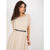 Italy Moda Dress-DHJ-SK-8839-1.23X-Beige | Shoptok.si