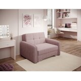 ELTAP Ružičasta sklopiva/s prostorom za odlaganje sofa od šenila 102 cm Laine – | shoptok.hr