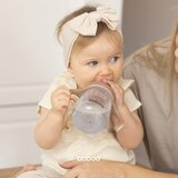Baboo Cup with Silicone Spout čašica s ručkama Au Naturale 6m+ 260 ml | shoptok.hr