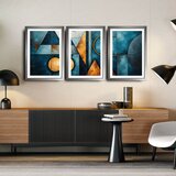 WALLXPERT 3Pantct-022 Višenamenska Dekorativna Slika u Ramovima (3 Komada) | Eponuda.com