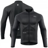 ROCKBROS KOLESARSKA MAJICA Z DOLGIMI ROKAVI JESEN/ZIMA XXL ČRNA, (22007669) | Shoptok.si