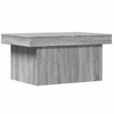  Stolić za kavu siva boja hrasta 100x55x40 cm konstruirano drvo | shoptok.hr